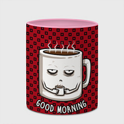 Кружка 3D Good Morning, цвет: 3D-белый + розовый — фото 2