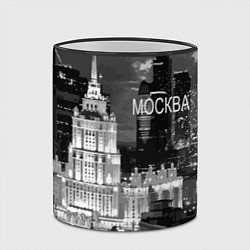Кружка 3D Огни ночной Москвы, цвет: 3D-черный кант — фото 2