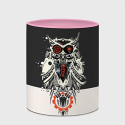 Кружка 3D TDD Owl 95, цвет: 3D-белый + розовый — фото 2