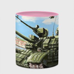 Кружка 3D Защитники, цвет: 3D-белый + розовый — фото 2