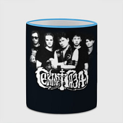 Кружка 3D Сектор Газа, цвет: 3D-небесно-голубой кант — фото 2