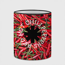 Кружка 3D Red Hot Chili Peppers, цвет: 3D-черный кант — фото 2
