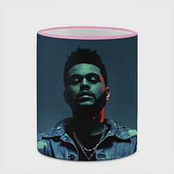 Кружка 3D The Weeknd, цвет: 3D-розовый кант — фото 2