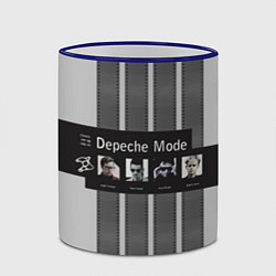 Кружка 3D Группа Depeche Mode, цвет: 3D-синий кант — фото 2