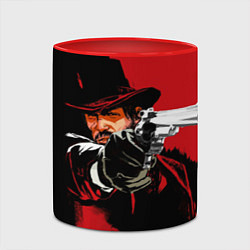 Кружка 3D Red Dead Redemption, цвет: 3D-белый + красный — фото 2