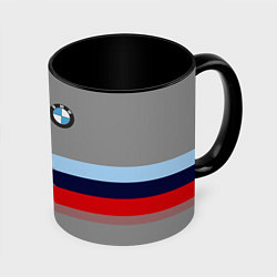 Кружка 3D Бмв Bmw 2018 Grey, цвет: 3D-белый + черный