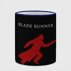 Кружка 3D Blade Runner, цвет: 3D-синий кант — фото 2