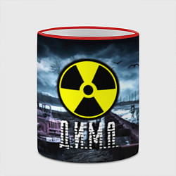 Кружка 3D S.T.A.L.K.E.R: Дима, цвет: 3D-красный кант — фото 2