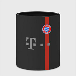 Кружка 3D Bayern FC: Black 2018, цвет: 3D-белый + черный — фото 2