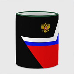 Кружка 3D Russia Star, цвет: 3D-зеленый кант — фото 2