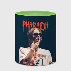 Кружка 3D Pharaoh, цвет: 3D-белый + светло-зеленый — фото 2