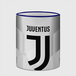 Кружка 3D FC Juventus: Silver Original, цвет: 3D-синий кант — фото 2