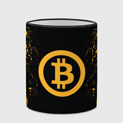 Кружка 3D Bitcoin Master, цвет: 3D-черный кант — фото 2