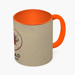 Кружка 3D Cuphead: One Touch Cup, цвет: 3D-белый + оранжевый