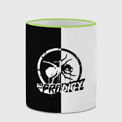 Кружка 3D The Prodigy B&W, цвет: 3D-светло-зеленый кант — фото 2