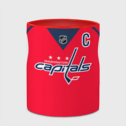 Кружка 3D Washington Capitals: Ovechkin Red, цвет: 3D-белый + красный — фото 2