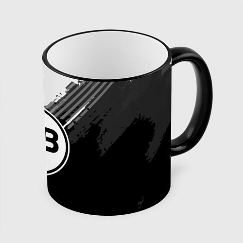 Кружка цветная BVB 09: Black Style / 3D-Черный кант – фото 1