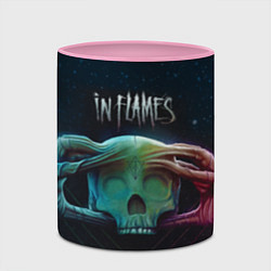 Кружка 3D In Flames: Battles, цвет: 3D-белый + розовый — фото 2