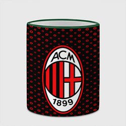 Кружка 3D AC Milan 1899, цвет: 3D-зеленый кант — фото 2