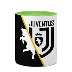 Кружка 3D FC Juventus: Football Point, цвет: 3D-белый + светло-зеленый — фото 2