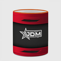 Кружка 3D JDM Collection, цвет: 3D-оранжевый кант — фото 2
