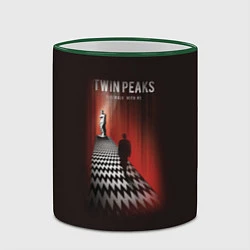 Кружка 3D Twin Peaks: Firewalk with me, цвет: 3D-зеленый кант — фото 2