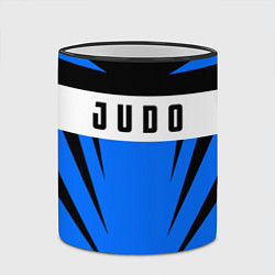 Кружка 3D Judo Fighter, цвет: 3D-черный кант — фото 2