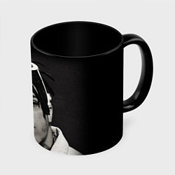 Кружка 3D XXXTentacion, цвет: 3D-белый + черный