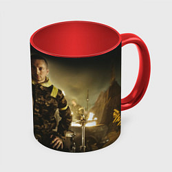 Кружка 3D 21 Pilots Boys, цвет: 3D-белый + красный