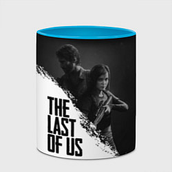 Кружка 3D The Last of Us: White & Black, цвет: 3D-белый + небесно-голубой — фото 2