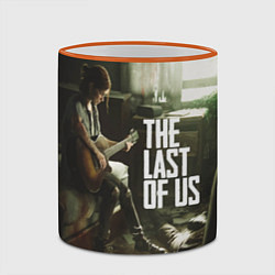 Кружка 3D The Last of Us: Guitar Music, цвет: 3D-оранжевый кант — фото 2