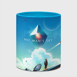Кружка 3D No Man’s Sky: Atlas Rises, цвет: 3D-белый + небесно-голубой — фото 2