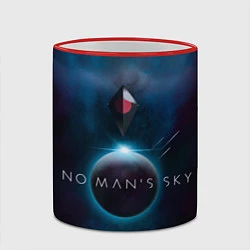 Кружка 3D No Man’s Sky: Dark Space, цвет: 3D-красный кант — фото 2