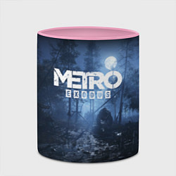 Кружка 3D Metro Exodus: Dark Moon, цвет: 3D-белый + розовый — фото 2