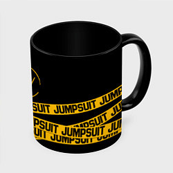 Кружка 3D Twenty One Pilots: Jumpsuit, цвет: 3D-белый + черный