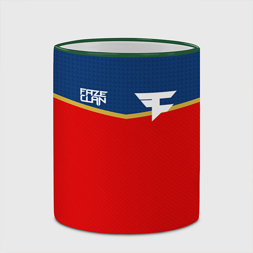 Кружка цветная FaZe Clan: Uniform / 3D-Зеленый кант – фото 2