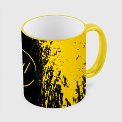 Кружка 3D 21 Pilots: Yellow & Black, цвет: 3D-желтый кант