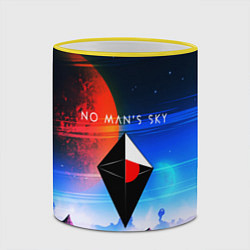 Кружка 3D No Man's Sky: Galaxy, цвет: 3D-желтый кант — фото 2