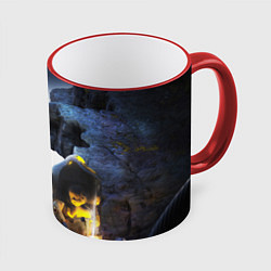 Кружка 3D Death Stranding: Exclusive, цвет: 3D-красный кант