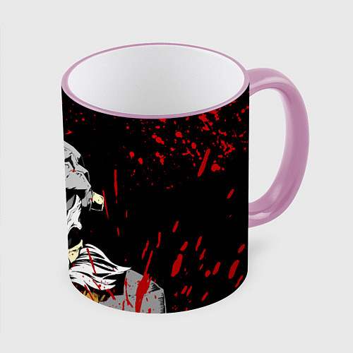 Кружка цветная Убийца Гоблинов / 3D-Розовый кант – фото 1