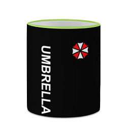 Кружка 3D UMBRELLA CORP, цвет: 3D-светло-зеленый кант — фото 2