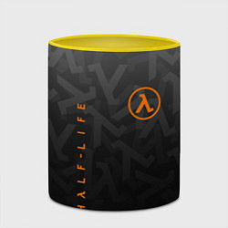 Кружка 3D Half-Life, цвет: 3D-белый + желтый — фото 2