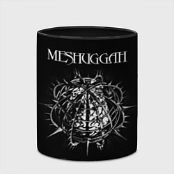 Кружка 3D Meshuggah: Chaosphere, цвет: 3D-белый + черный — фото 2