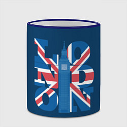 Кружка 3D London: Great Britain, цвет: 3D-синий кант — фото 2