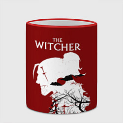 Кружка 3D The Witcher: Blood Rain, цвет: 3D-красный кант — фото 2