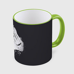 Кружка 3D Judo Warrior, цвет: 3D-светло-зеленый кант