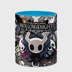 Кружка 3D Hollow Knight, цвет: 3D-белый + небесно-голубой — фото 2