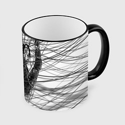 Кружка 3D Korn: The Nothing, цвет: 3D-черный кант