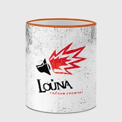 Кружка 3D Louna, цвет: 3D-оранжевый кант — фото 2