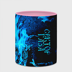 Кружка 3D Сектор Газа, цвет: 3D-белый + розовый — фото 2